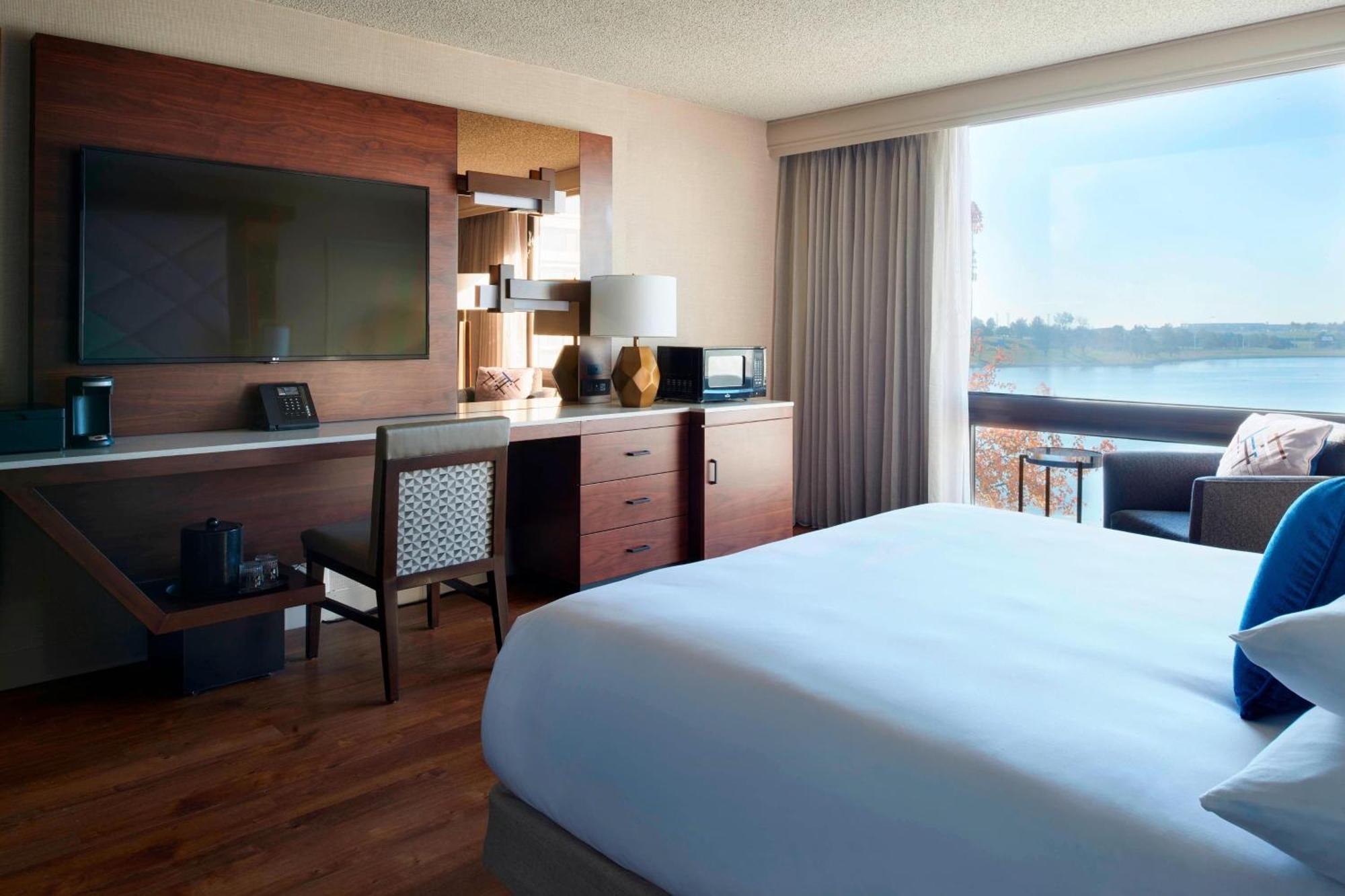 Kansas City Airport Marriott Exteriör bild