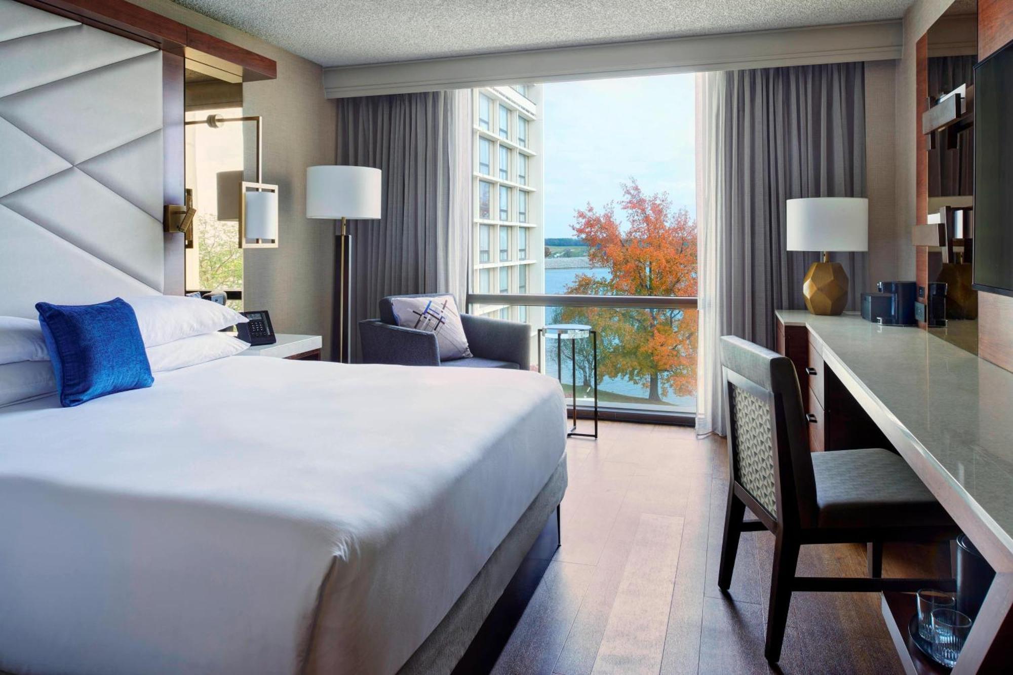 Kansas City Airport Marriott Exteriör bild