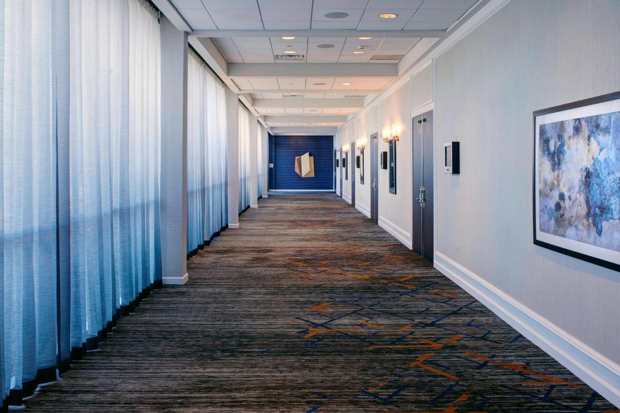 Kansas City Airport Marriott Exteriör bild